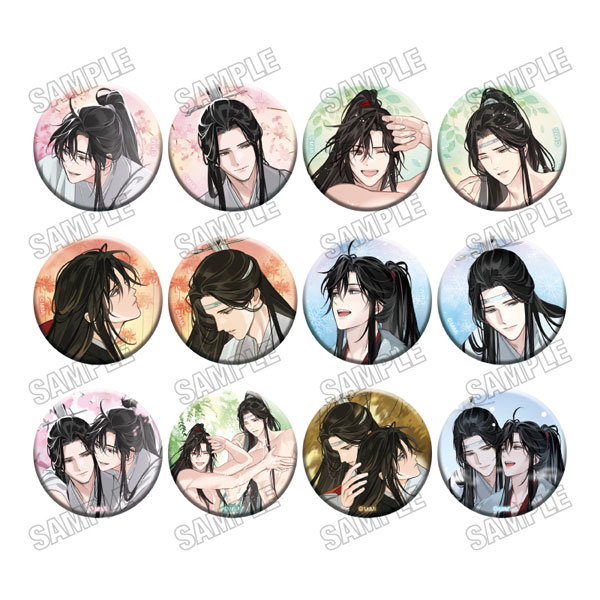 大河幻想ラジオドラマ「魔道祖師」 描き下ろし缶バッジコレクション[四時四景ver.] 12個入りBOX