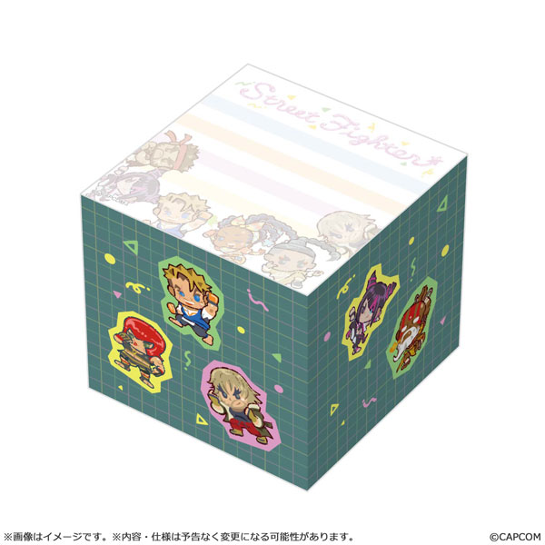 ストリートファイター6 ブロックメモ デフォルメスタイル[カプコン]《１０月予約》