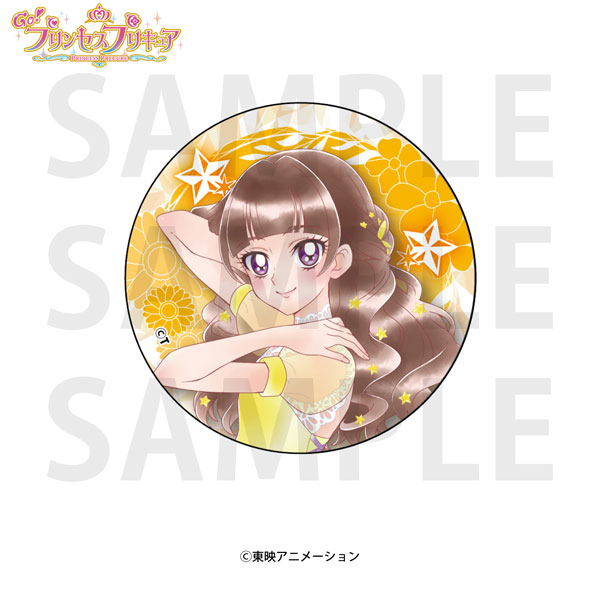 Go!プリンセスプリキュア 天ノ川きらら 春フェス 夏フェス アイドル 缶バッジ Go！プリンセスプリキュア』ホログラム缶バッジ 天ノ川きらら