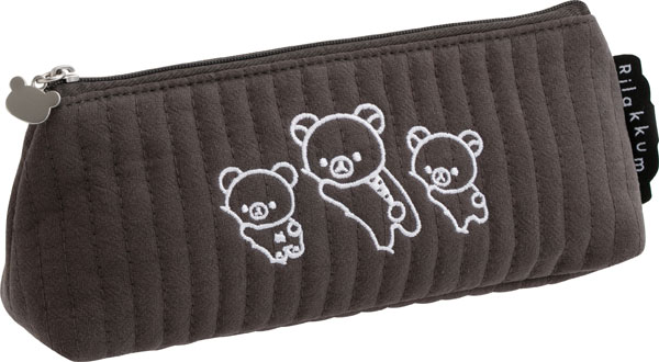 PT21601 リラックマ BASIC RILAKKUMA MONOCHROME ペンポーチ[サンエックス]《発売済・在庫品》
