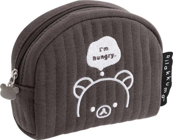 CA88001 リラックマ BASIC RILAKKUMA MONOCHROME ポーチ[サンエックス