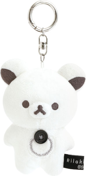 MV73801 リラックマ BASIC RILAKKUMA MONOCHROME ぶらさげぬいぐるみ コリラックマ
