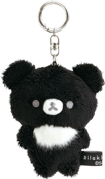 MV74001 リラックマ BASIC RILAKKUMA MONOCHROME ぶらさげぬいぐるみ チャイロイコグマ