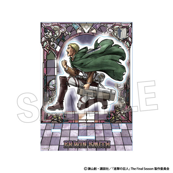 進撃の巨人 激高！！アクリルアートプレート エルヴィン[PROOF]《07