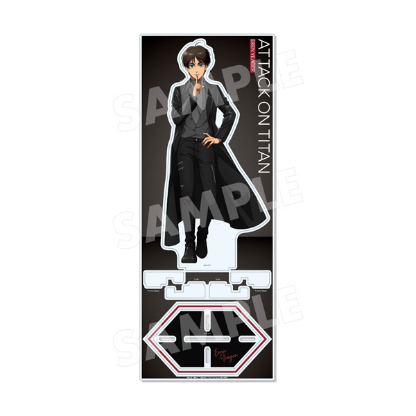 進撃の巨人 Black ＆ White ver. アクリルスタンド(L) 01 エレン(Black)