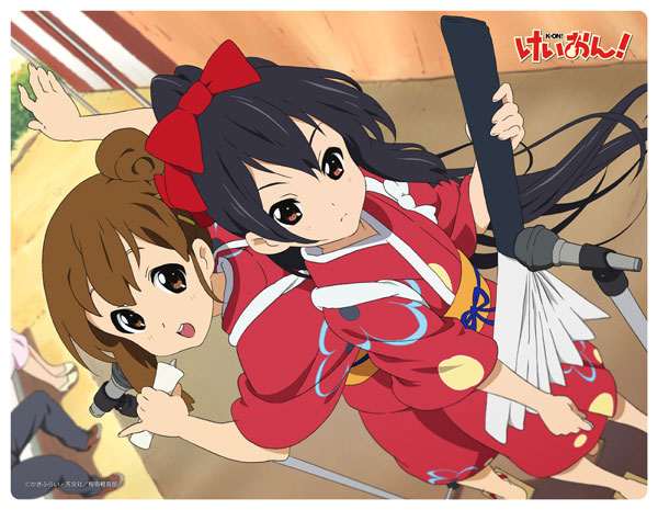 けいおん！！ 大判ラバーマット(ゆい・あず)[エムズファクトリー]《０６月予約》