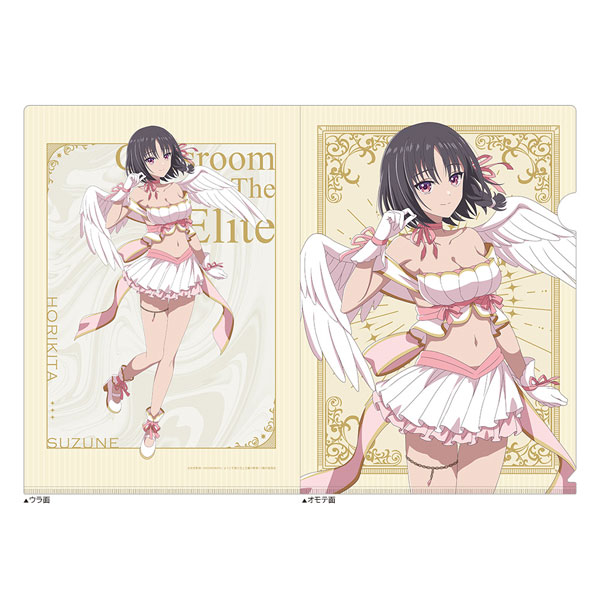 [ようこそ実力至上主義の教室へ]描き下ろしクリアファイル(堀北鈴音/天使)[カーテン魂]《０６月予約》