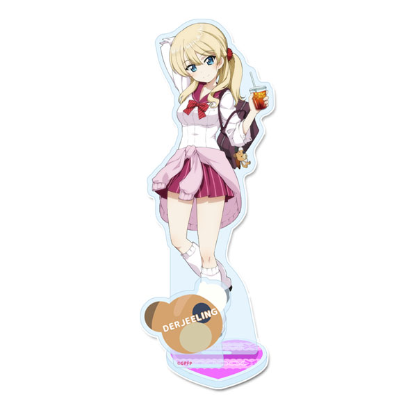 ガールズ＆パンツァー 最終章 描き下ろしアクリルスタンド[ダージリン]ギャル制服ver.[シーズナルプランツ]《０７月予約》