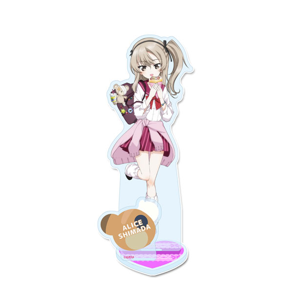ガールズ＆パンツァー 最終章 描き下ろしアクリルスタンド[島田愛里寿]ギャル制服ver.[シーズナルプランツ]《０７月予約》