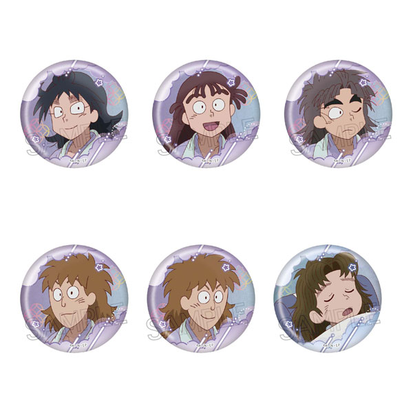 忍たま乱太郎 百面相缶バッジ-寝巻き姿の段Vol.3- 6個入りBOX