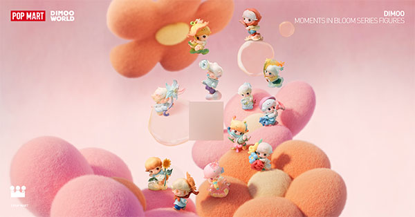 DIMOO Moments in Bloom シリーズ 12個入りBOX