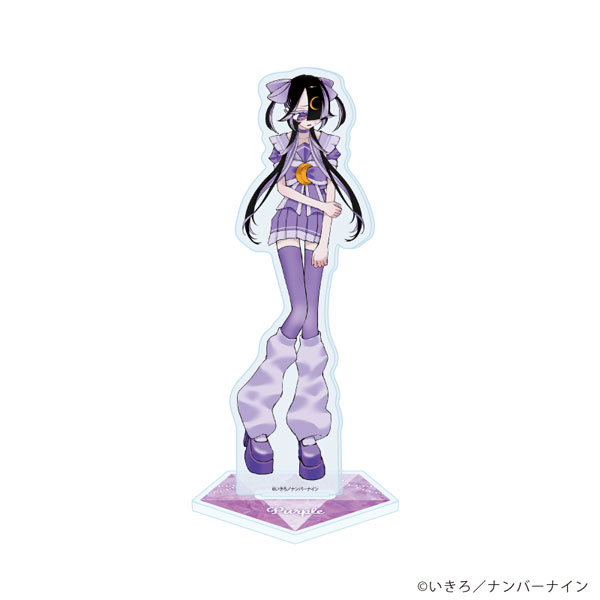 アクリルスタンド「魔法少女ピンクブルー」06/パープル(公式イラスト