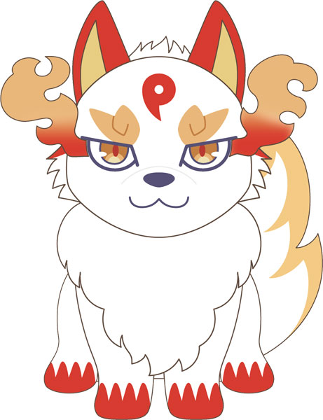 神の庭付き楠木邸 山神のぬいぐるみキーホルダー