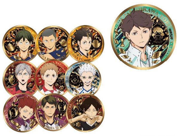 ハイキュー！！ 金バッジ Vol.2 10個入りBOX[テンヨー]《06月予約》