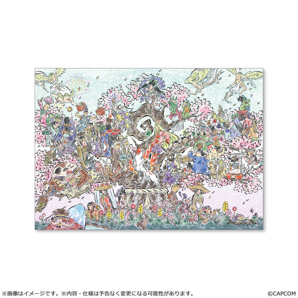 大神20周年記念 復刻アート企画 B2ポスター ～島崎麻里 作 大神12周年