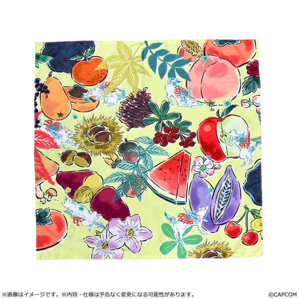 Okami 20th Anniversary Reprint Art Project Furoshiki ~by Mari Shimazaki from Okami's 11th Anniversary~ [Capcom] “September Reservation”