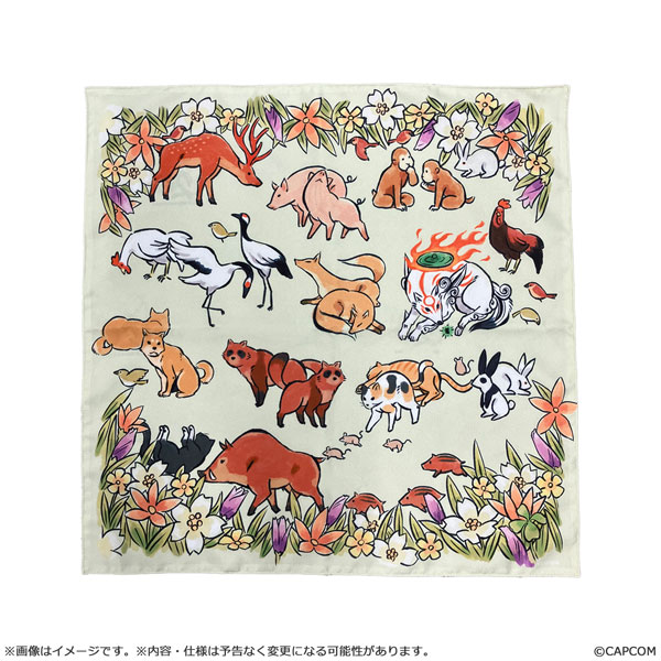 大神20周年記念 復刻アート企画 風呂敷 ～吉村健一郎 作 大神11周年より～[カプコン]《０９月予約》