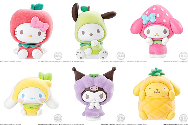 きぐるみず サンリオキャラクターズ2　10個入りBOX (食玩)