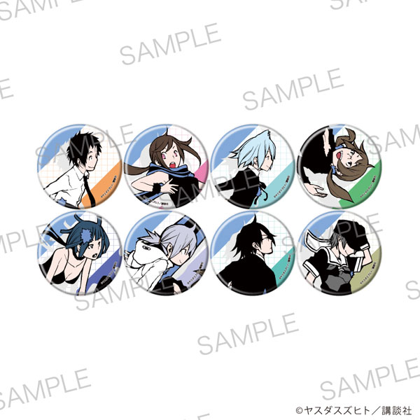 缶バッジ「夜桜四重奏 ヨザクラカルテット」04/パターンB 公式イラスト 8個入りBOX