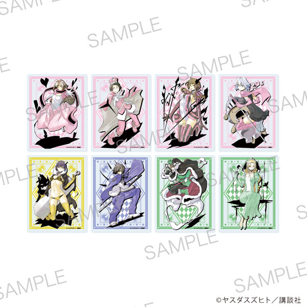 アクリルカード「夜桜四重奏 ヨザクラカルテット」01/パターンA 公式イラスト 8個入りBOX