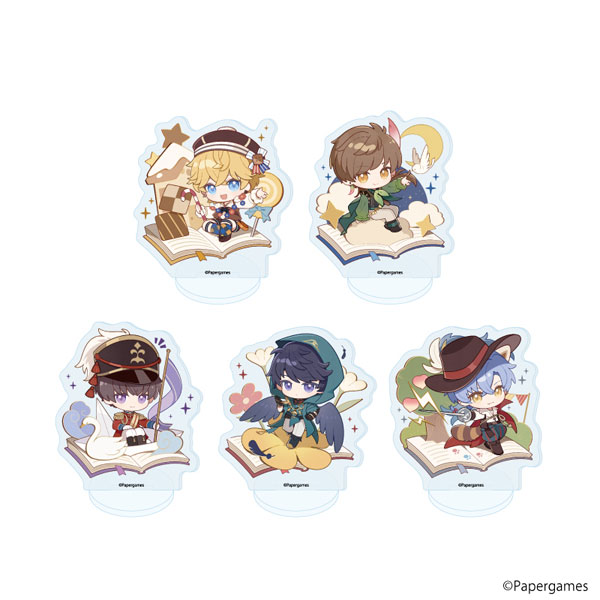 アクリルぷちスタンド「恋とプロデューサーEVOL×LOVE」15/公式イラスト 5個入りBOX