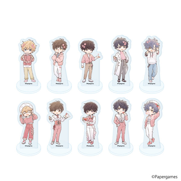 アクリルぷちスタンド「恋とプロデューサーEVOL×LOVE」16/グラフアートイラスト 10個入りBOX