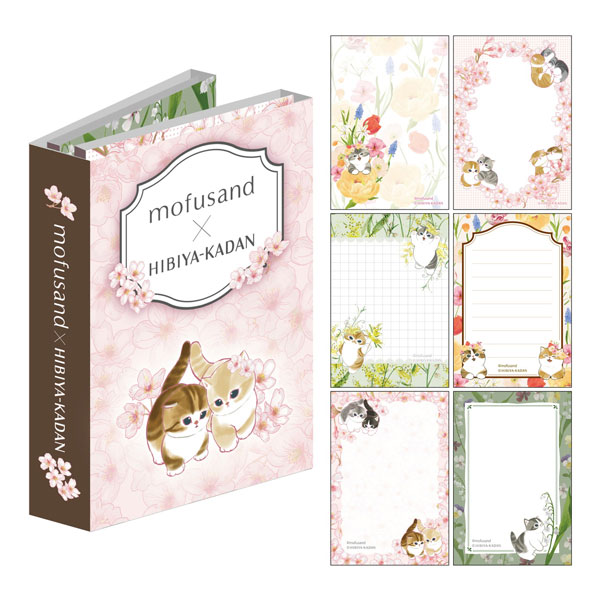 mofusand×日比谷花壇 パタパタメモ Spring[エンスカイ]《在庫切れ》