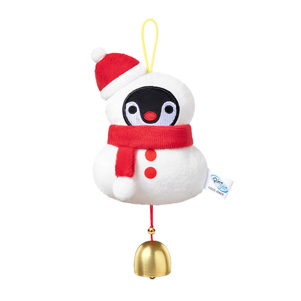 ピングー ウィッシュシリーズ スノーマン 鈴付きぬいぐるみキーホルダー