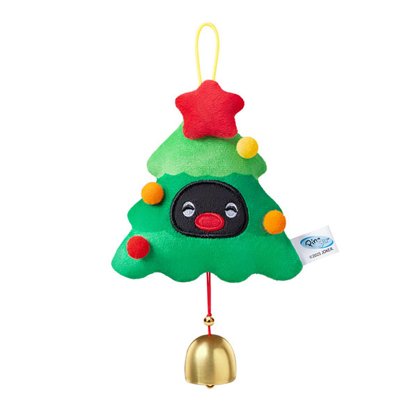 ピングー ウィッシュシリーズ クリスマス 鈴付きぬいぐるみキーホルダー