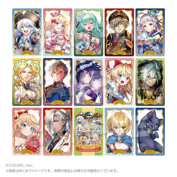 クイズRPG 魔法使いと黒猫のウィズ トレーディングアクリルカード 15個入りBOX