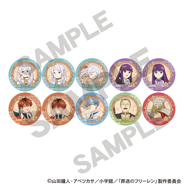 葬送のフリーレン トレーディング缶バッジ 10個入りBOX