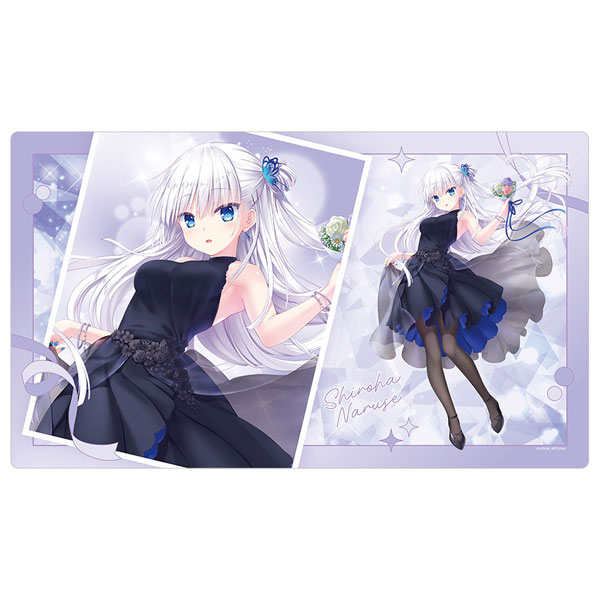 key summer pockets 鳴瀬しろは　プレイマット 　key25th Key25th ラバーマット(鳴瀬しろは/Key25th)[カーテン魂]《発売済・在庫品》