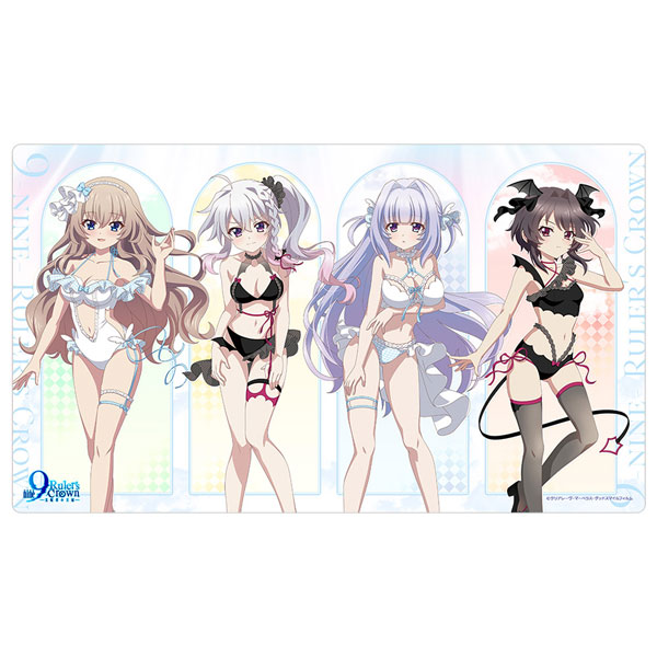 9-nine- Ruler's Crown 描き下ろしラバーマット(天使＆悪魔水着