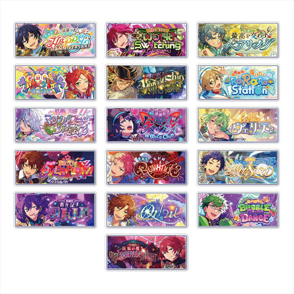 あんさんぶるスターズ！！Bright me up！！ バナーバッジコレクション SPOTLIGHT2025 ver. 16個入りBOX[pattythree]《０８月予約》