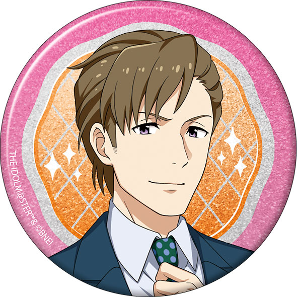 アイドルマスター SideM グリッター缶バッジ 山下次郎 リメンバーショット[ムービック]《０６月予約》