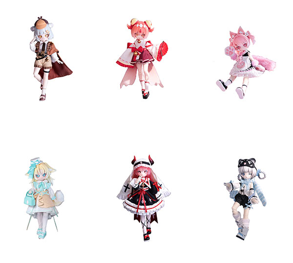 異象重構(いしょうじゅうこう)シリーズ トレーディングドール 6個入りBOX