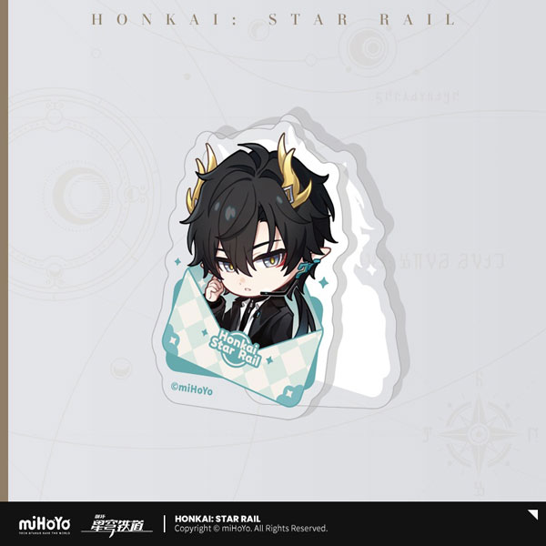 崩壊：スターレイル ナナシビトの勲章シリーズ アクリルクリップ 丹恒