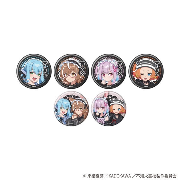 未開封8点　人外教室の人間嫌い教師　ルームウェアver.　缶バッジ コレクション 缶バッジ「TVアニメ『人外教室の人間嫌い教師』」01/描き下ろし