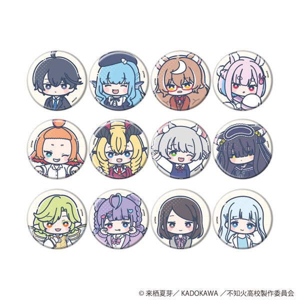 缶バッジ「TVアニメ『人外教室の人間嫌い教師』」02/POP Artイラスト 12個入りBOX