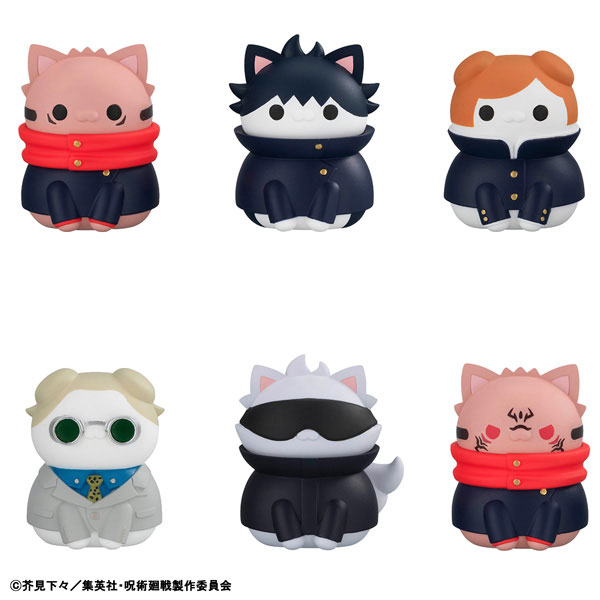 MEGA CAT PROJECT 呪術廻戦 呪術ニャンコ 渋谷事変 8個入りBOX（再販）[メガハウス]《１０月予約》