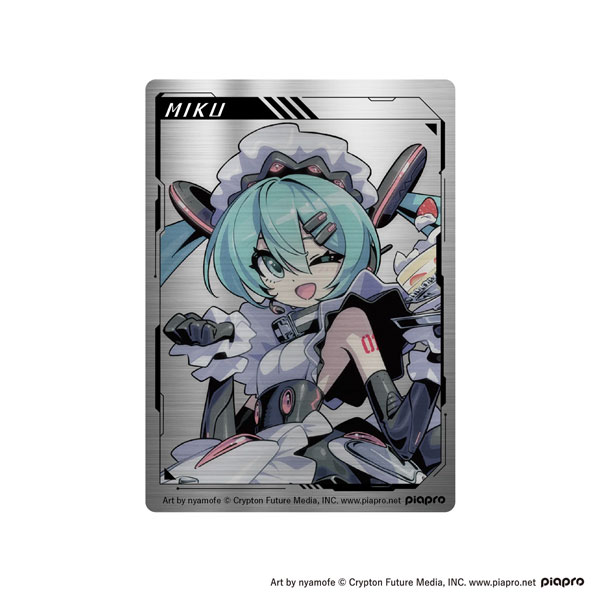メタルカード 初音ミク[サイバーエージェント]《10月予約》