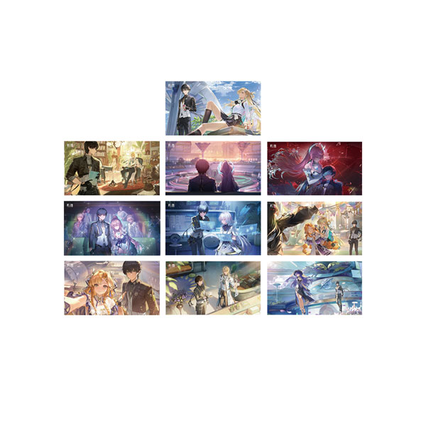 [Limited Sale] “Narushio” Resonator Theme Illustration Postcard Set CVer. [KURO GAMES]《August Tentative Reservation》