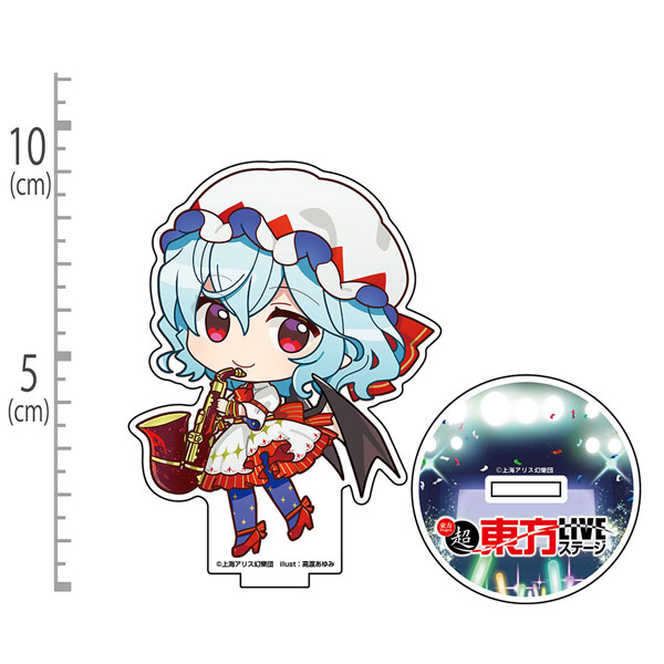 東方Project レミリア・スカーレット アクリルスタンド ちびキャラ幻想郷 LIVEステージVer. illust：高渡あゆみ[博麗神社崇敬会]《０７月予約》