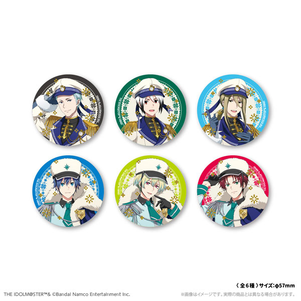 アイドルマスター SideM 描き下ろし箔押し缶バッジ WPFver. 6個入りBOX