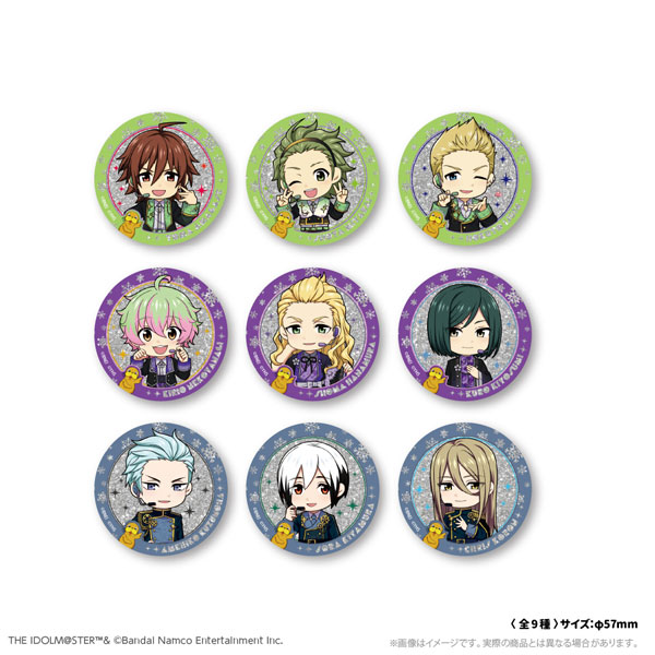 アイドルマスター SideM GIRAGIRA★缶バッジ [A] WPFver. 9個入りBOX