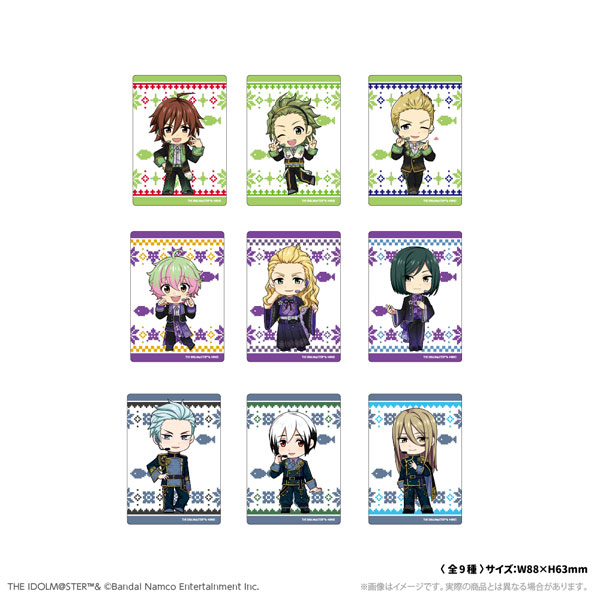 アイドルマスター SideM トレーディングクリアカード [ミニキャラA] WPFver. 9個入りBOX