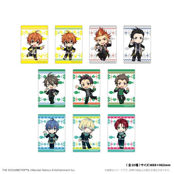 アイドルマスター SideM トレーディングクリアカード [ミニキャラB] WPFver. 10個入りBOX