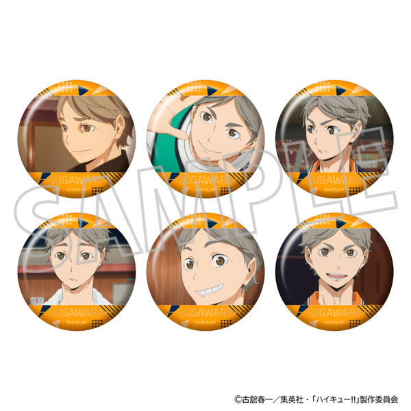ハイキュー！！ 菅原まみれのキャラバッジコレクション 6個入りBOX