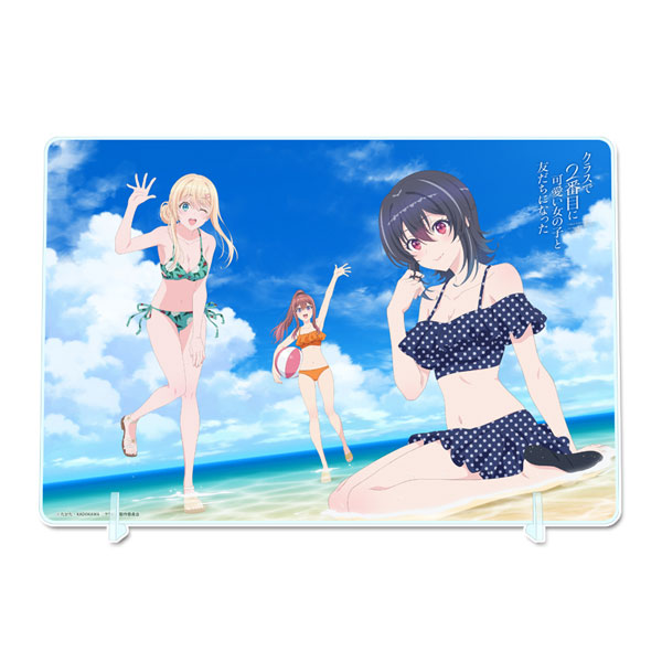 TVアニメ「クラスで2番目に可愛い女の子と友だちになった」 BIGアクリルボード[シーズナルプランツ]《０７月予約》