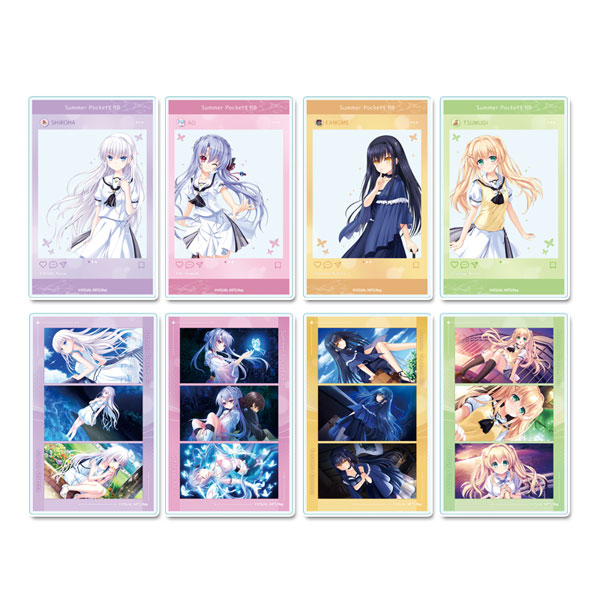 Summer Pockets REFLECTION BLUE トレーディングアクリルカード 8個